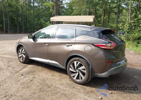 2015 Nissan Murano S/Sl/Sv/Platinum из США, поврежденный, VIN 5N1AZ2MH3FN231276